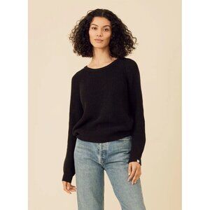 One Grey Day Raleigh Pullover Black